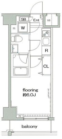 西川口駅 徒歩3分 5階の物件間取画像